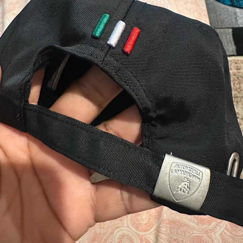 Lamborghini Black and Green Men’s Cap in excellent condition - Picture 9 of 11